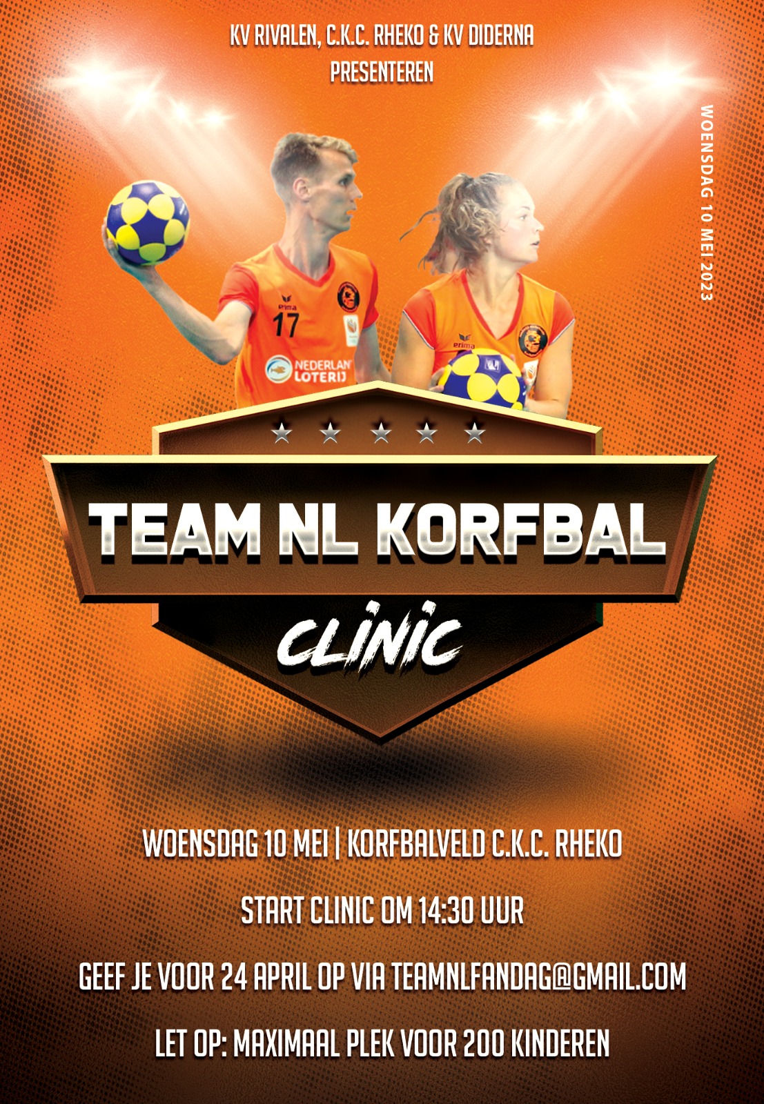 Team NL Korfbal clinic